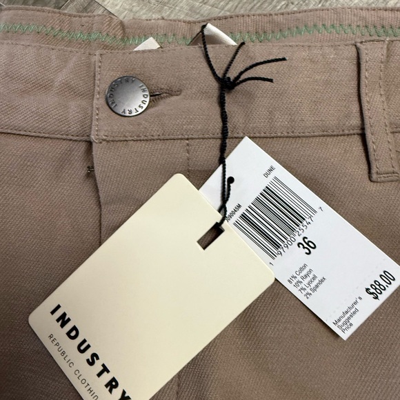 Industry Republic Collection Men's Tan Pants size 36x32 - Picture 3 of 6